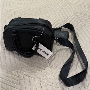 Steve Madden Black Belt Bag